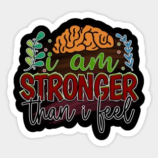 Mind Matters: Spread Positivity and Self-Care Awareness Sticker